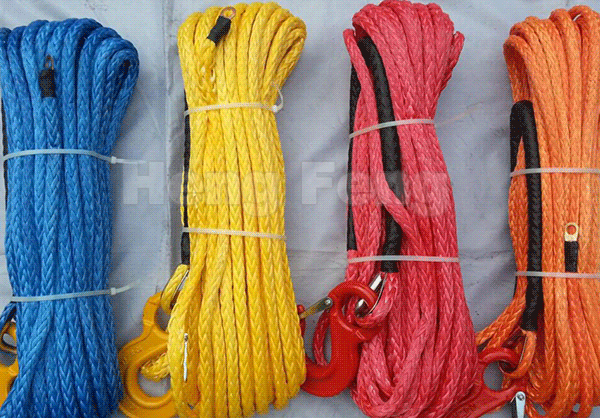 High strength synthetic rope